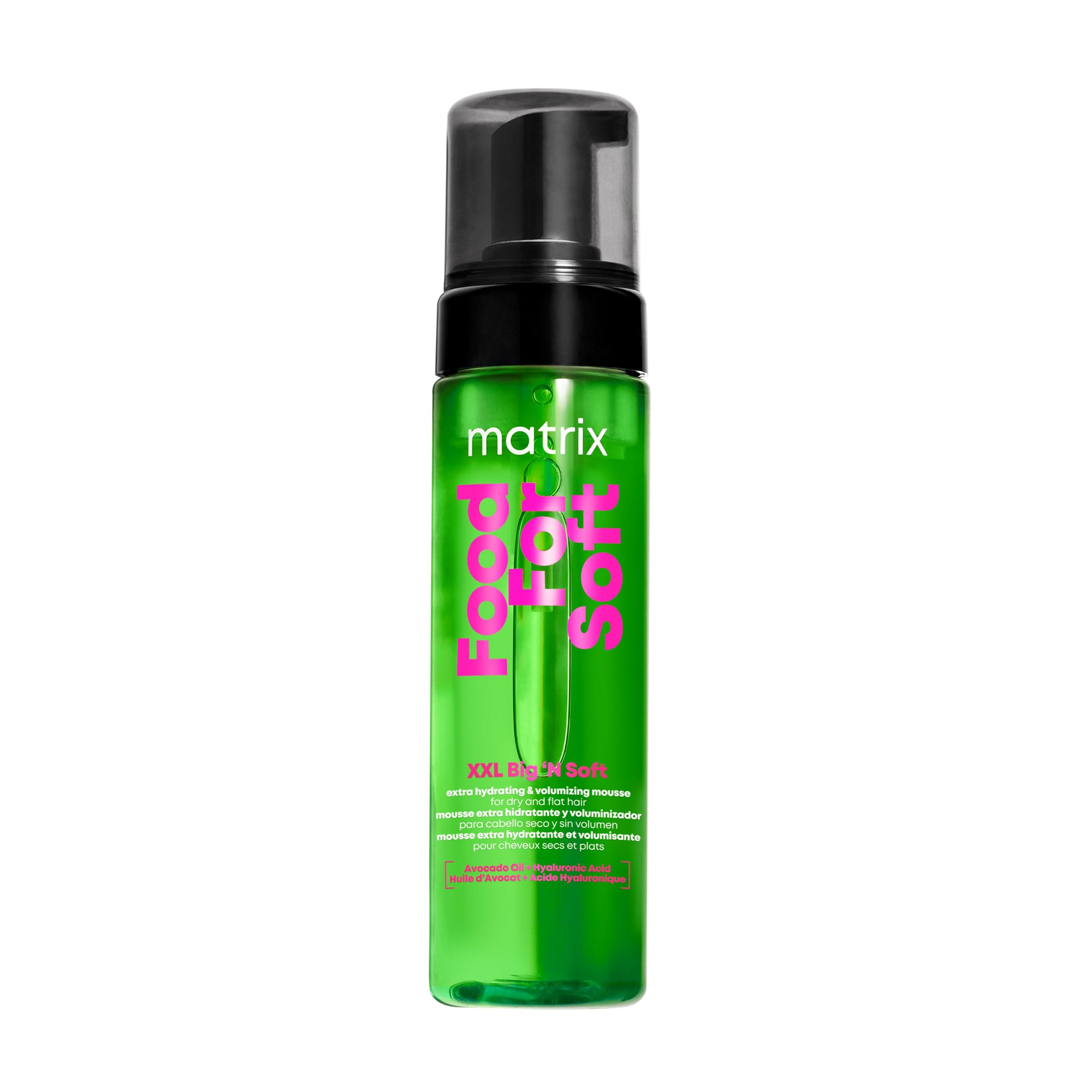 Мус Matrix Food For Soft Extra Hydrating &amp; Volumizing Mousse для об'єму та зволоження сухого волосся, 200 мл