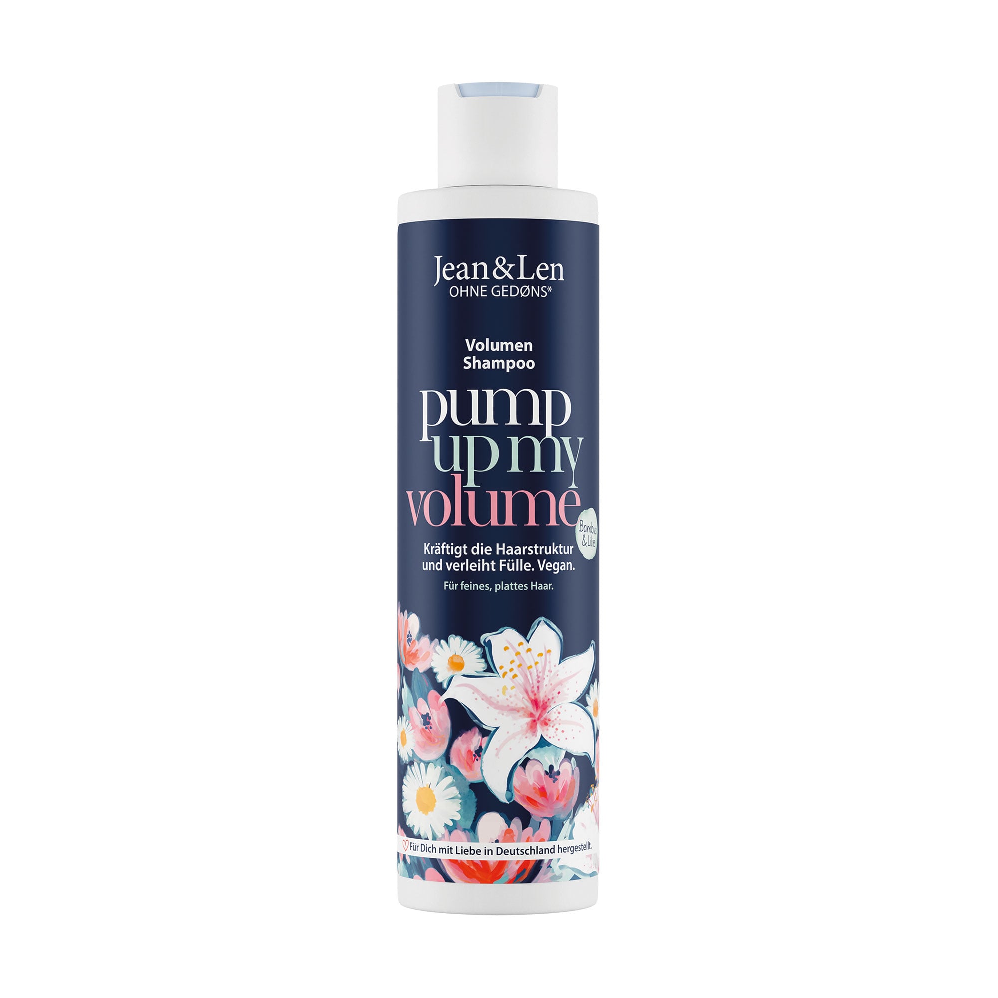 Шампунь для об'єму волосся Jean &amp; Len Shampoo Бамбук та лілія, 300 мл